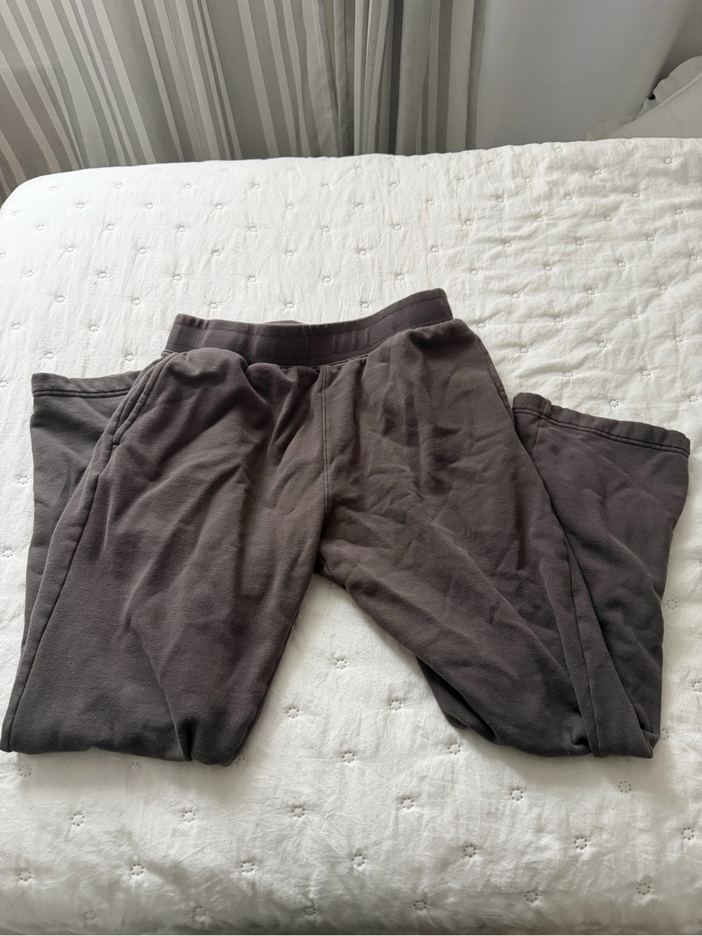 Aeropostale Charcoal Gray Fleece Sweatpants